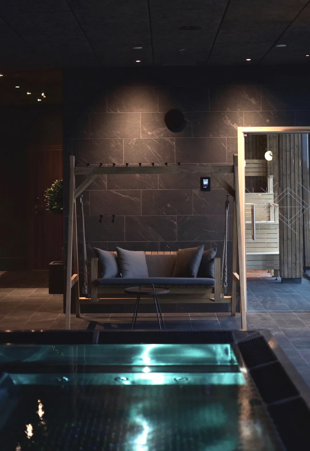 En stålpool från projektet Clarion Hotel Umeå i N/A från N/A designad av N/A